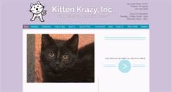 Desktop Screenshot of kittenkrazy.org